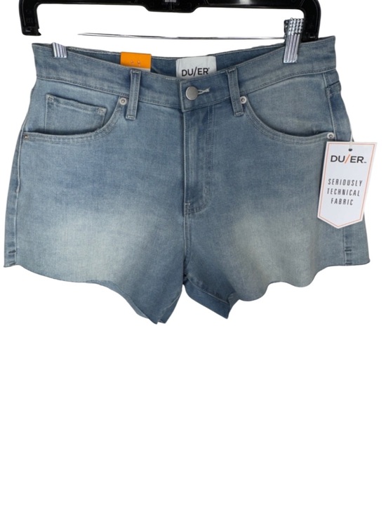 DU/ER Pants - NWT DU/ER High Rise Denim Short in Light Bleach